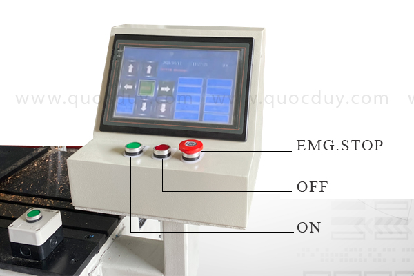 Màn hình điều khiển máy khoan 2 phương tự đồn | Quốc Duy