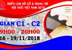 Thư mời tham dự triển lãm đồ gỗ và trang trí nội thất Vifa home 2018