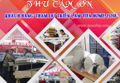 Thư cảm ơn khách hàng tham dự Triển VIFA HOME 2018