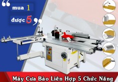 Máy Cưa Bào Liên Hợp - Xu Hướng Mới Cho Các Xưởng Nội Thất Vừa Và Nhỏ