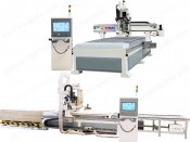 CNC ROUTER MACHINE WITH BORING UNIT AUTOLOAD