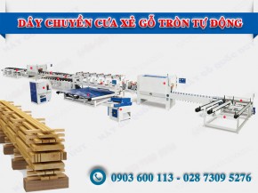 DÂY CHUYỀN MÁY CƯA XẺ GỖ TRÒN TỰ ĐỘNG SEMAC