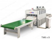 AUTOMATIC LOADING AND UNLOADING LAMINATING HOT PRESS