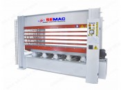 HOT PRESS MACHINE FOR FORNITURE 160TONS 5 LAYER