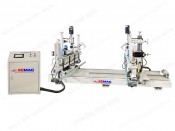 AUTOMATIC 2-HEAD DRILLING CUTTING MACHINE
