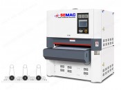 TRIPLE HEAD WIDE BELT SANDER MACHINE