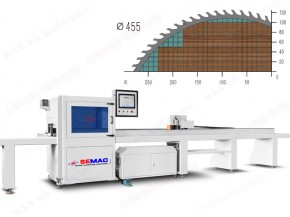 CNC OPTIMISING SAW MACHINE